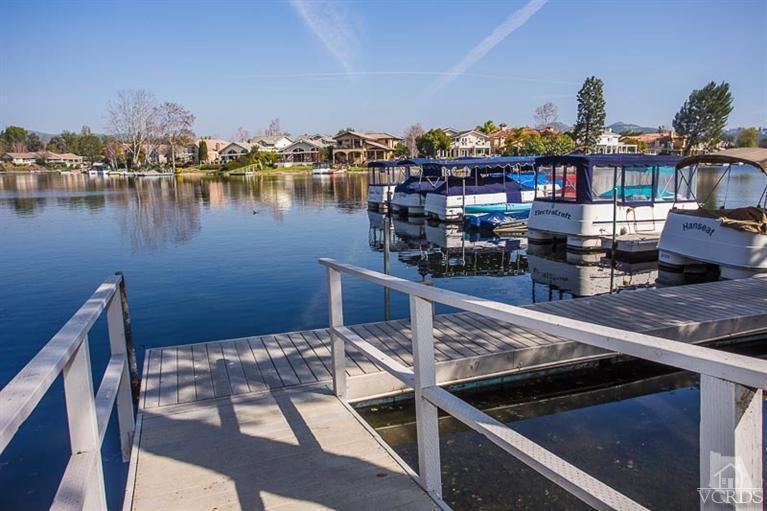 Boat Dock at 2143 Wimbledon Circle Westlake Village CA