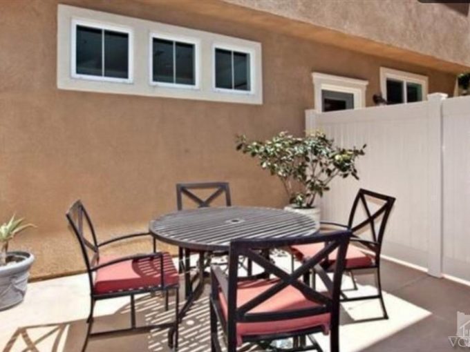 Patio at 3109 Lisbon Lane Oxnard CA