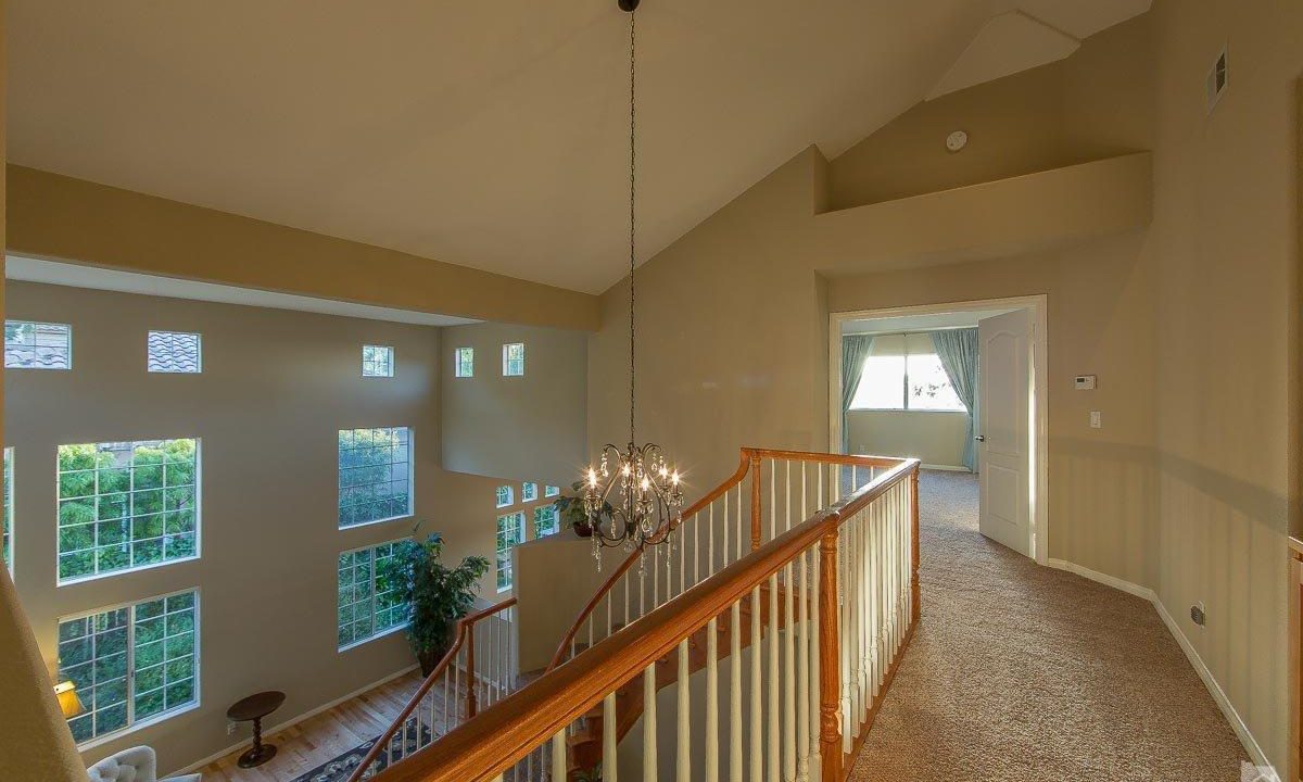 Staircase at 3659 Mapleknoll Place in Thousand Oaks CA