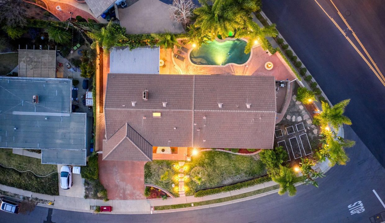 Arial of 2319 Montrose Drive, Thousand Oaks