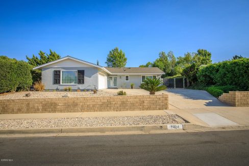 Curb view of 3424 Kimber Drive, Newbury Park