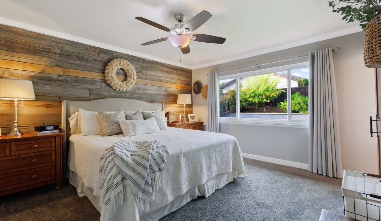 2999 Lemonwood Street - Shiplap Wall in Master Bedroom