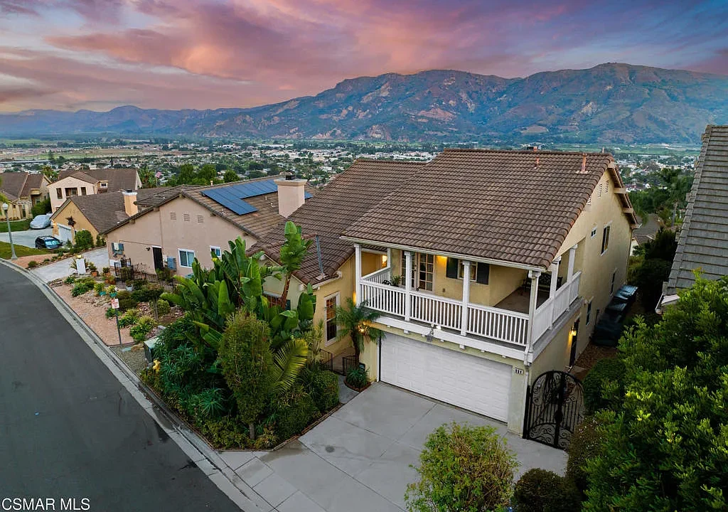 Vista Pointe Place Santa Paula Drone